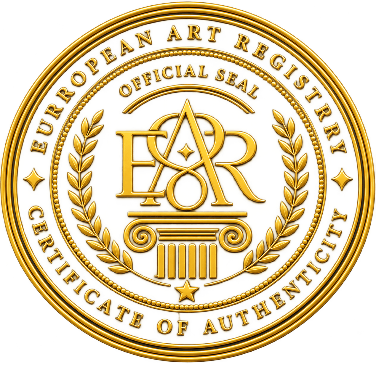 European Art Registry official seal